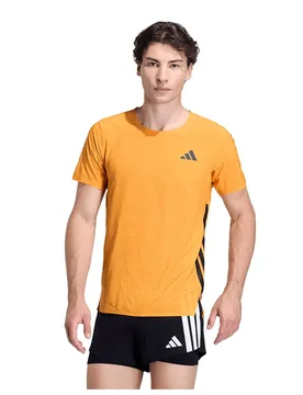 Maglietta A Maniche Corte Adizero Running Pure Tangerine XL - Adidas - FashionsVida