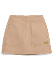 Minirock camel M damen