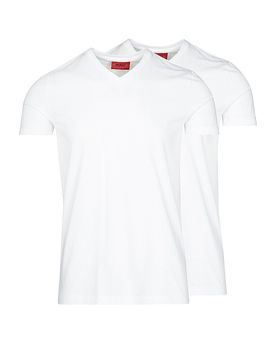 HUGO T-Shirt 2-er Pkg. weiss S herren