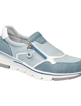 Bequem-Halbschuh „Hanna“ 39 blau - wonderwalk - FashionsVida