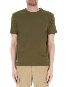 T-shirt girocollo VERDE OLIVA XL