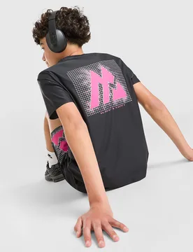 Aero Large Logo T-Shirt Junior - Nero, nero nero Bambino taglia L - MONTIREX - FashionsVida