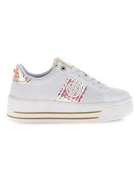 Sneakers Flatform 314250 Bianche 39