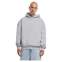 Felpa Con Cappuccio Ultra Heavy Heather Grey S