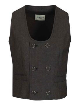 Gilet doppiopetto sartoriale
