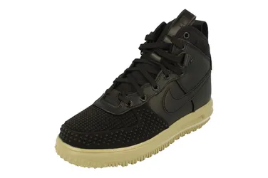 Lunar Force 1 Duckboot Mens Trainers Black - Size Uk 6.5