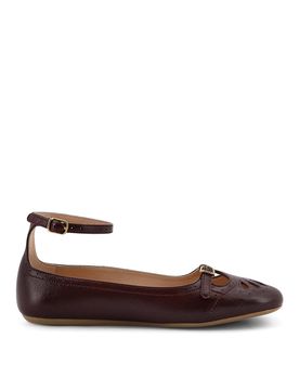 Chloe' Ballerine Misty In Pelle