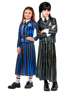 Paarkostüm Enid und Wednesday für Kinder