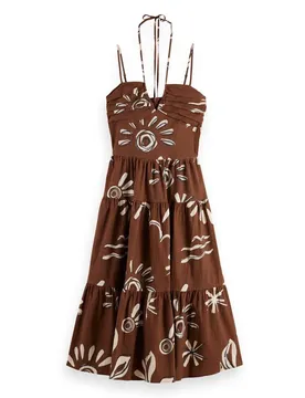 Vestito Senza Maniche Ufu00617t Inky Sun Brown 38