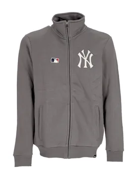 Felpa Collo Alto Uomo Mlb Emb Islington Track Jacket Neyyan Dark Grey - 47 BRAND - FashionsVida