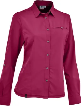 Hochalm Uv50 Damen Bluse, lila 40