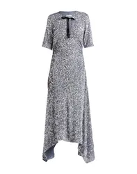 Midi-Kleid Damen Blaugrau 40 Damen