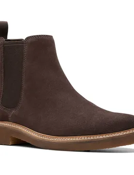 Bottines Clarkdale Easy Dark Brown Suede EU 44 1/2