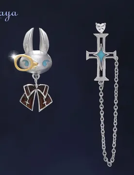 Thaya New Trendy Rabbit&Cross Design Female Earrings Clip Asymmetrical Fashion Women Cuff Earrings Without Piercing Fine Jewelry - Aliexpress - FashionsVida
