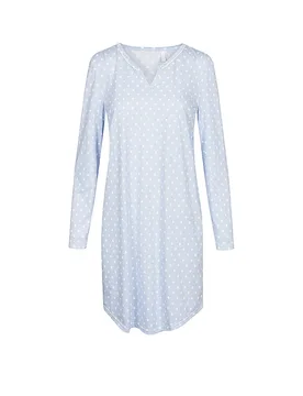 Sleepshirt - Nachthemd hellblau 38 damen - ROESCH - FashionsVida