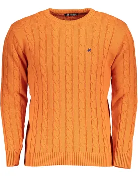 Herren RUNDHALS-PULLOVER Orange USTR952_ARMATTONE