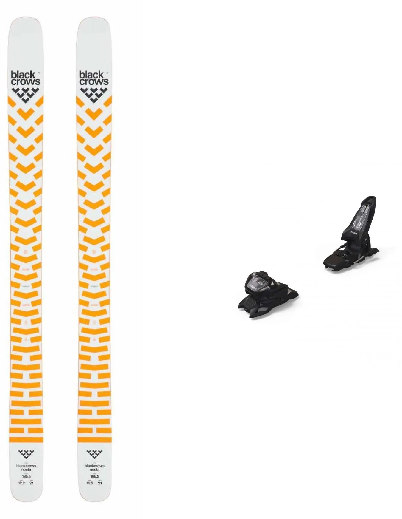 Packs (skis + fix) - - Pack Nocta 2023 - Blanc - Blackcrows - FashionsVida