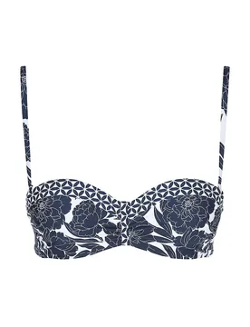 Damen Bikinioberteil Bügel-Bandeau dunkelblau 40D W - Sunseeker - FashionsVida
