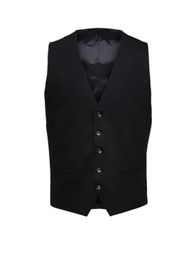 Gilet de costume SLHSLIM-NEIL noir 42 - Selected - FashionsVida