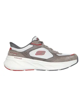 Sneakers marroni in mesh con Slip-ins e Air Cooled Memory Foam Edgeride Erlon 43 - Skechers - FashionsVida
