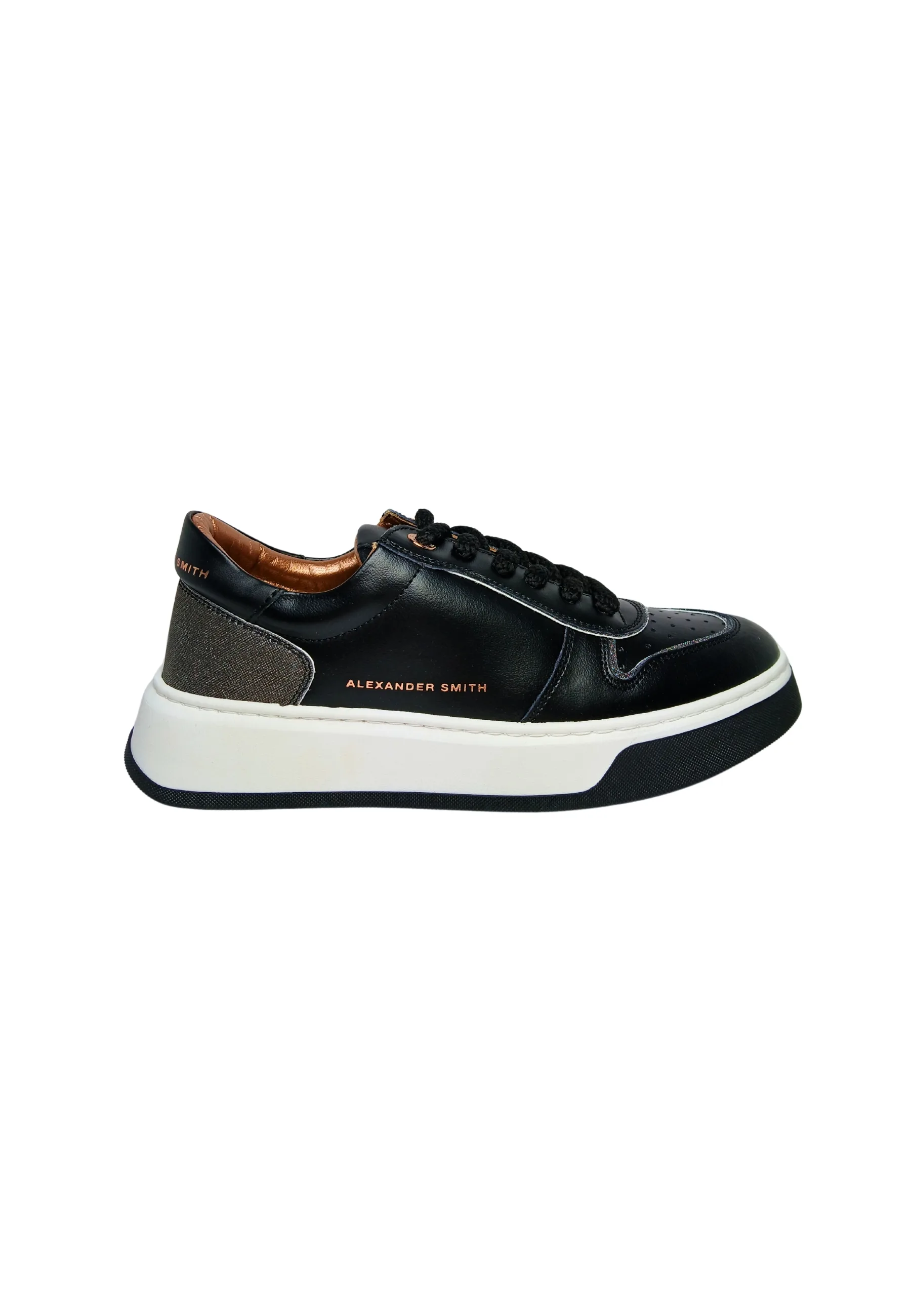 Scarpe Donna Sneakers Woman, Black - Alexander Smith - FashionsVida