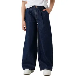 Jeans A Vita Alta Bella W Pleat Fit 3020 Dark Blue Denim / Unwashed 11 Anni