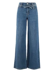 Wide Leg-L stretch denim female