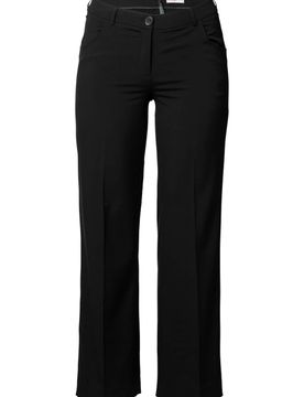 SHEEGO Pantalón de pinzas negro