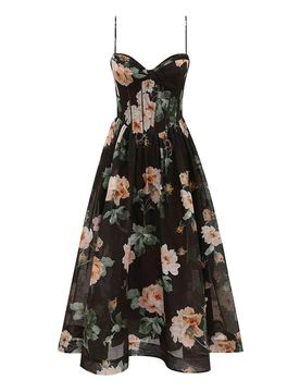 Vestito midi con corsetto Luna