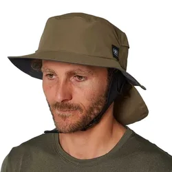 Chapeau Bob Mens Indo Surf Olive S Homme