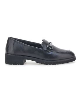 Mocassini Me & Me 15562 Nero Vera Pelle 39