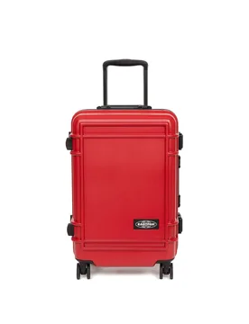 Valise Cabine 4 Roues Resist'r Case S Coque Rigide, Armature Aluminium Fire Red fire red Petit unisex - Eastpak - FashionsVida