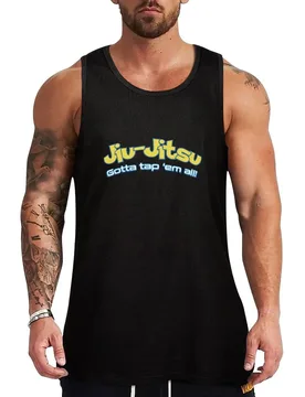 Brazilian Jiu-Jitsu Gotta Tap 'Em All (BJJ) Tank Top Basic Cotton Blend Tank Top Casual Sleeveless Shirt - Aliexpress - FashionsVida