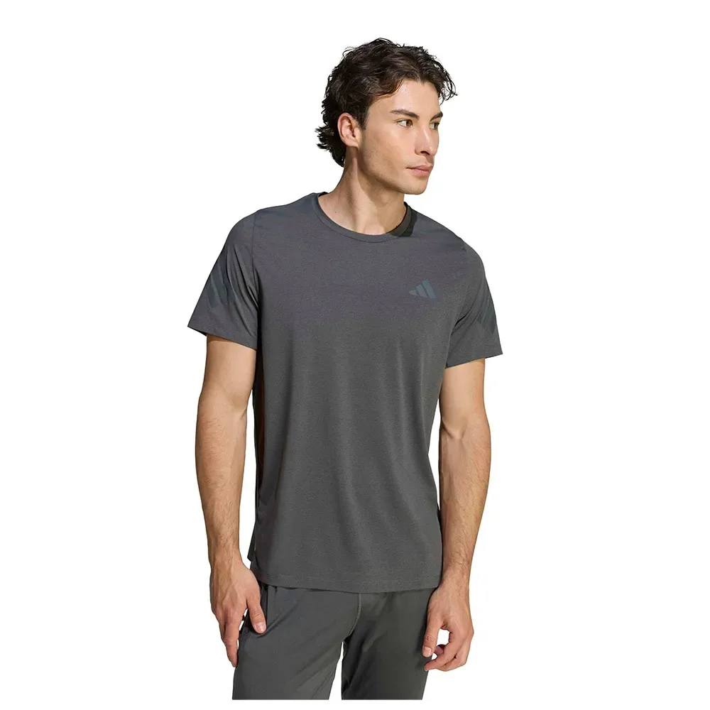 Maglietta A Maniche Corte Adi365 Climacool Grey Six S - Adidas - FashionsVida
