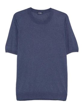 T-shirt lavorata a maglia