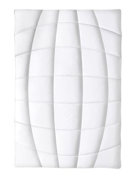 Duo-Light-Steppbett "Klima" weiss
