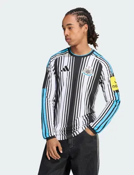 Maglia Home a maniche lunghe Newcastle United FC 26/27 4XL White / Black - Adidas - FashionsVida