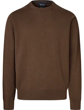 FaÇonnable Maglione Cosilk Mud Brown M - Façonnable - FashionsVida