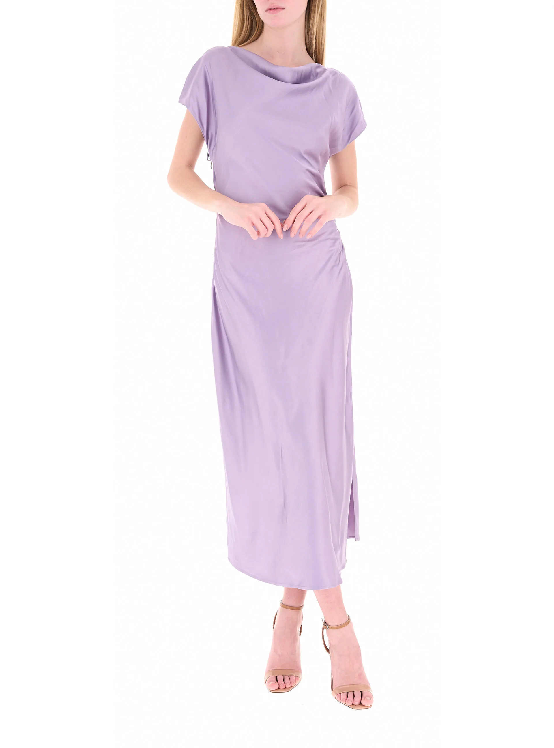 LIU JO Abito in viscosa LILLA 40 - Liu jo - FashionsVida