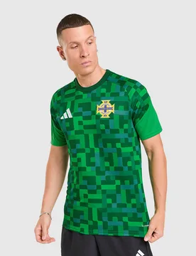 Mens Prima Maglia Riscaldamento Irlanda 2026 - Verde, verde verde Uomo taglia L - Adidas - FashionsVida