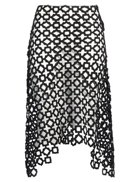Falda midi Mujer Negro S,XS Mujer - Niccolò Pasqualetti - FashionsVida