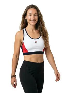 Soutien-gorge De Sport Yuna White / Navy Comb M