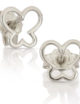 Orecchini Farfalla Oro Bianco 18 kt GL102537
