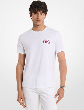 T-shirt saint tropez uomo bianco