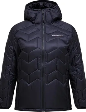 Doudoune légère et polyvalente - W Elevate Liner Hood Black - Taille S - Noir - Peak Performance - FashionsVida