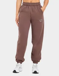 Varsity Applique Cuffed Jogginghose - Damen, Braun - female - Size: XL