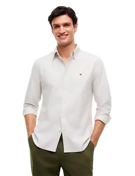 Chemise à Manches Longues Mw0mw36238 Breton Stripe Ivory Petal / Desert Sky S