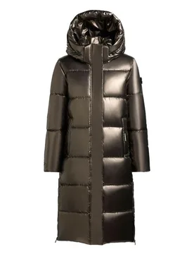 Wintermantel - RACHEL2 SHINY - M bis XXL - für Damen - Größe XXL - braun - Frauen - female - Khujo - FashionsVida