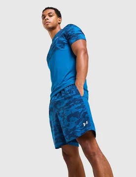 Mens Pantaloncino Woven Camo - Blu, blu blu Uomo taglia XL - Under armour - FashionsVida