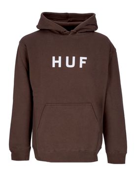 Felpa Cappuccio Uomo Essentials Og Logo P/o Hoodie Chocolate